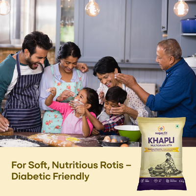 Sugar.fit Khapli Multigrain Atta