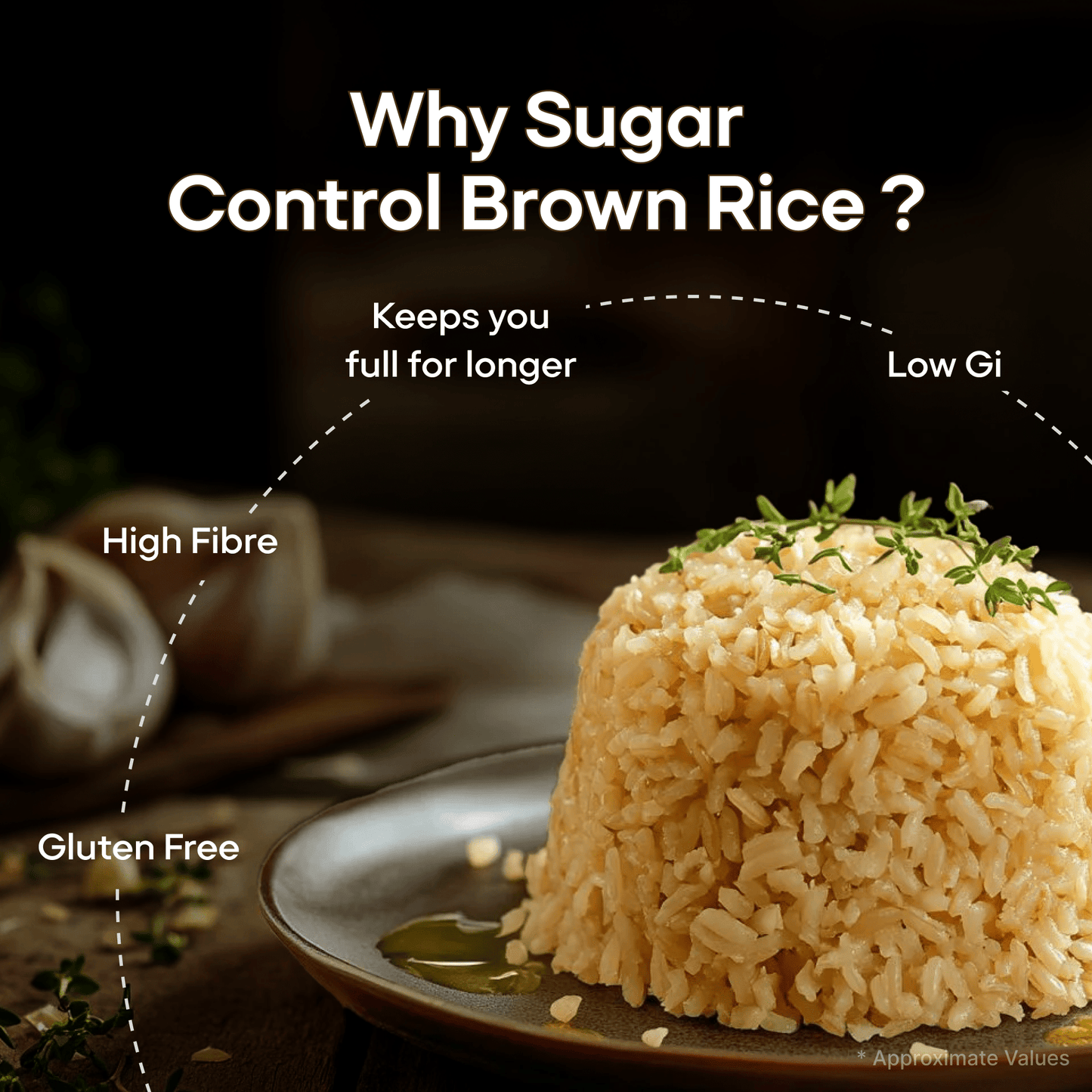 Sugar Control Low Gi Brown Rice