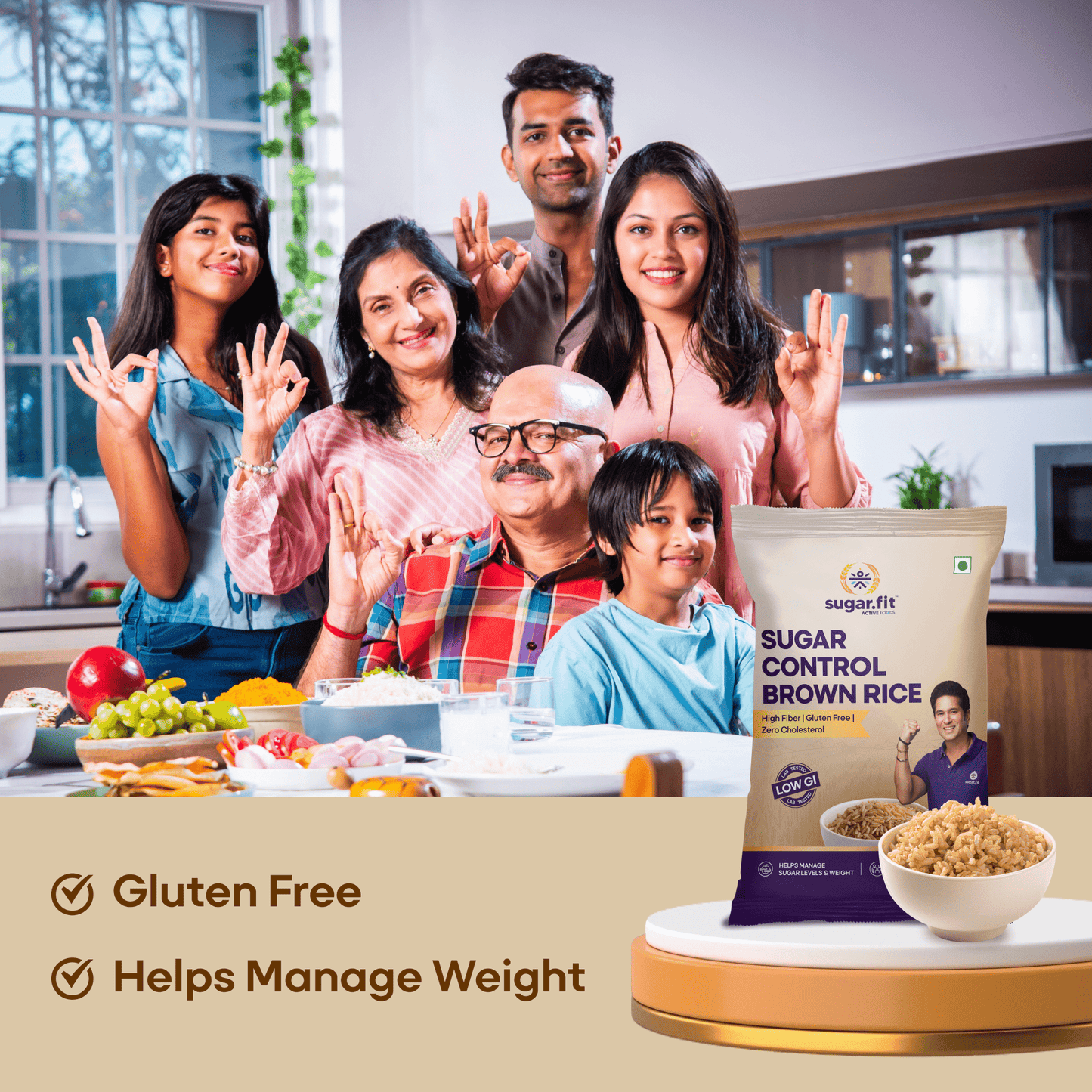 Sugar Control Low Gi Brown Rice