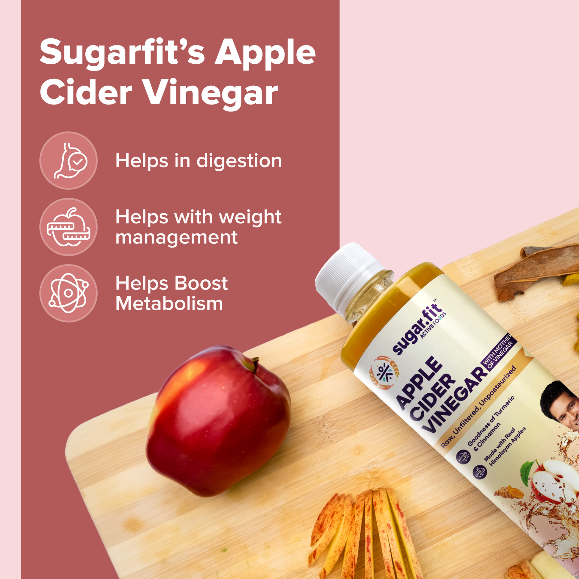 Apple Cider Vinegar with "THE MOTHER"
