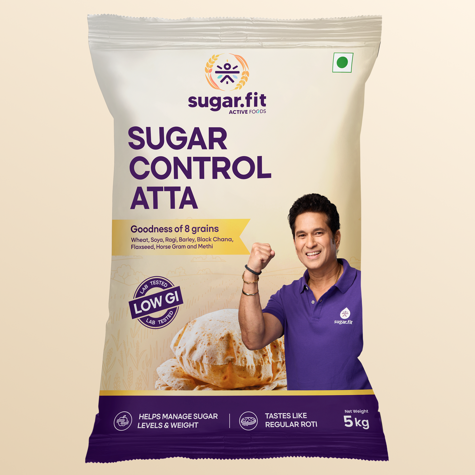 Low GI Sugar Control Atta for Diabetes