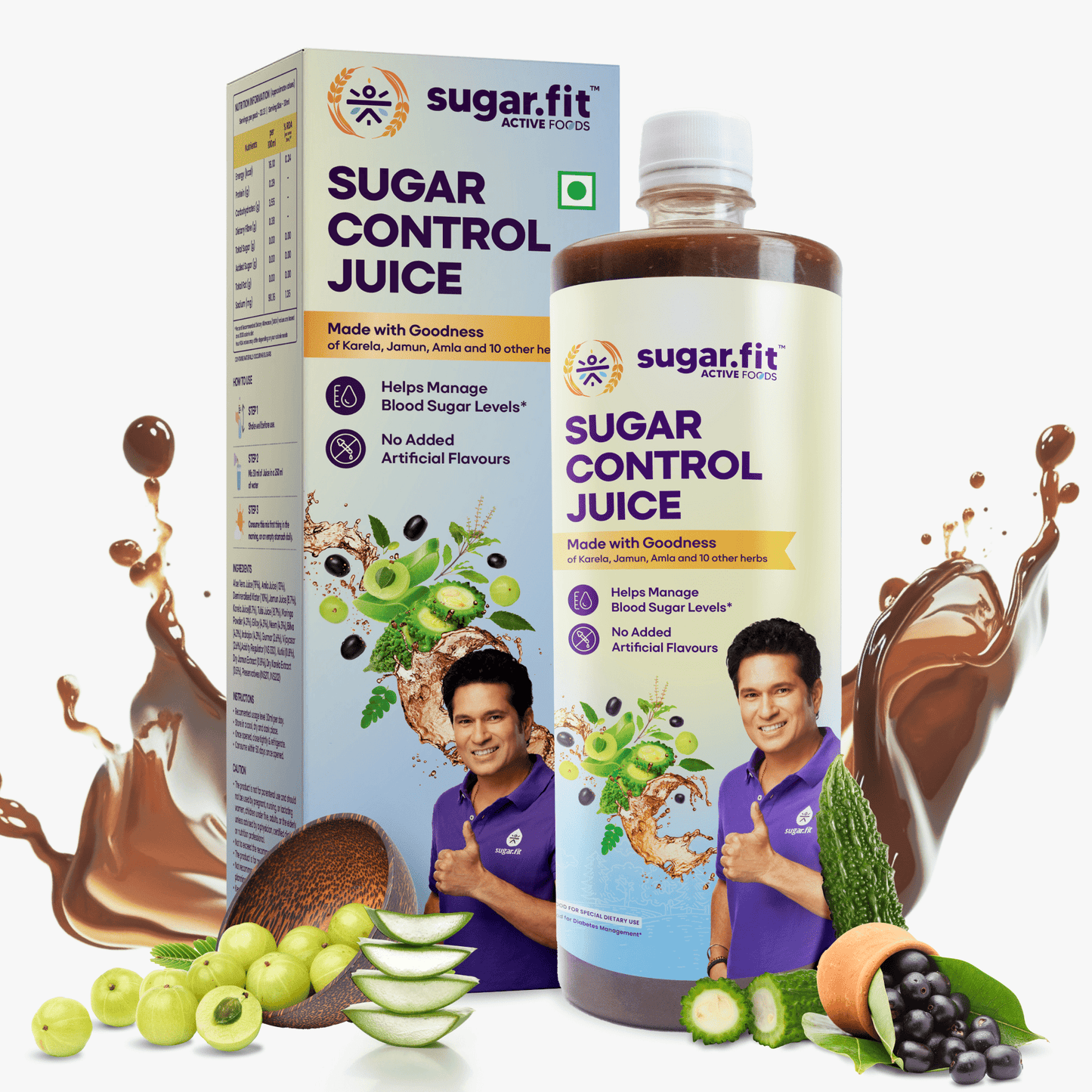 Sugar Control Juice with 13 Potent Herbs