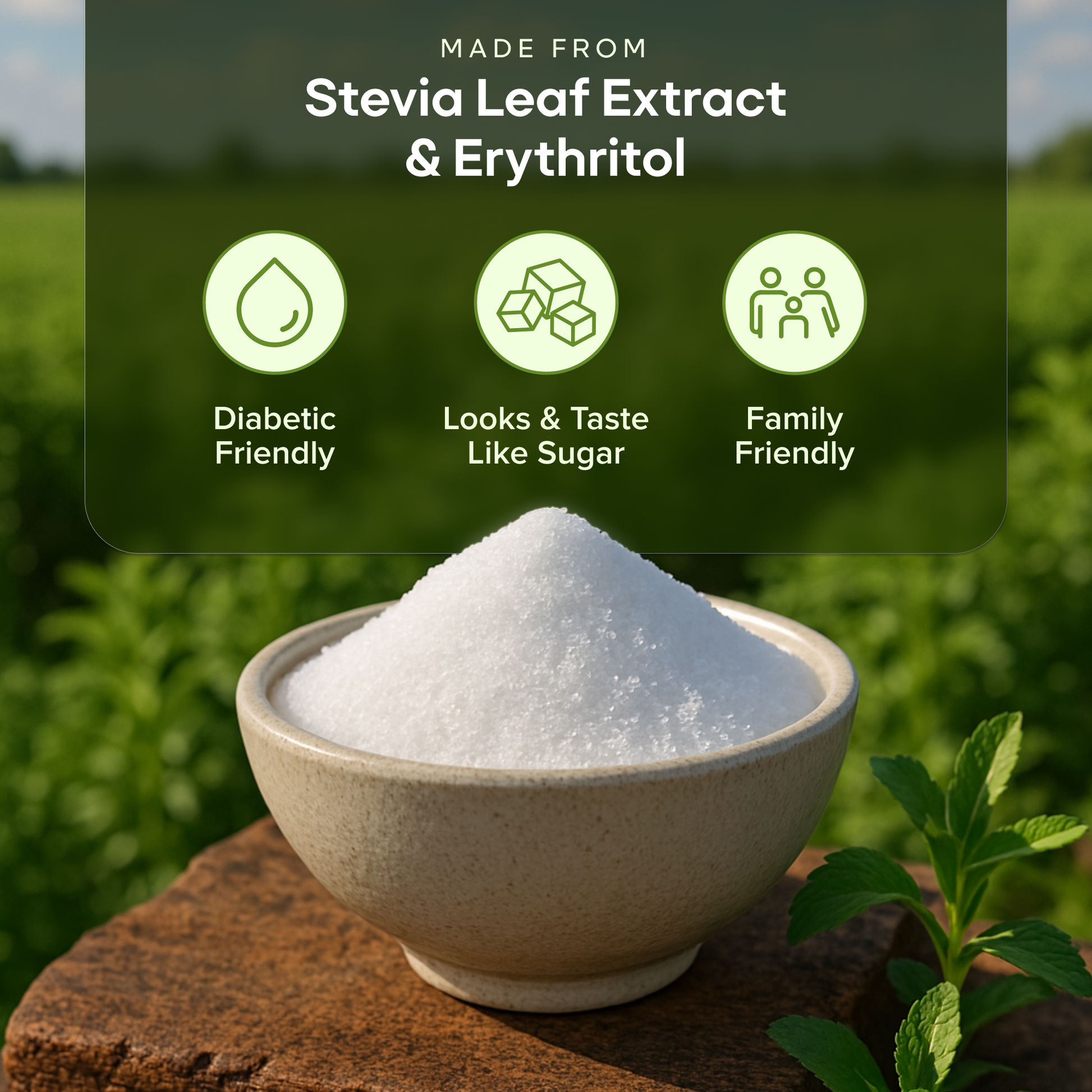 ZERO Cal Natural Sweetener, Perfect Sugar Substitute