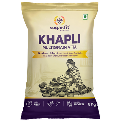 Sugar.fit Khapli Multigrain Atta